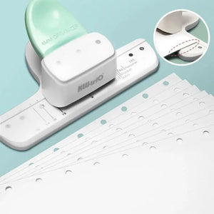 Perforatrice de reliure réglable pour albums et carnets