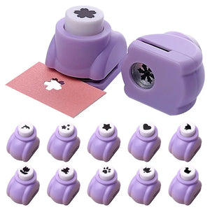 Perforatrices forme de plusieurs motifs avec confettis assortis