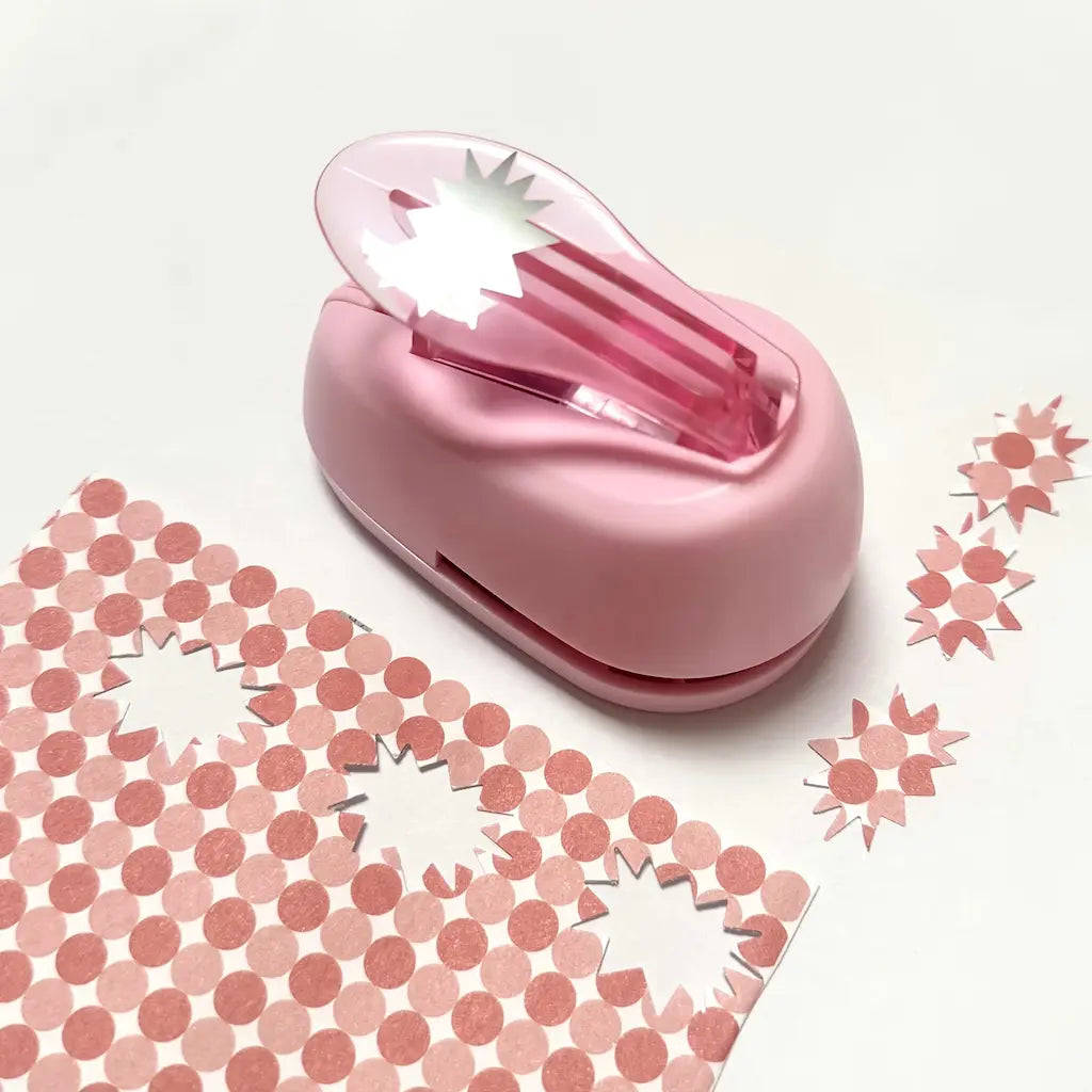 Perforatrice forme étoile éclatée pour confettis de scrapbooking