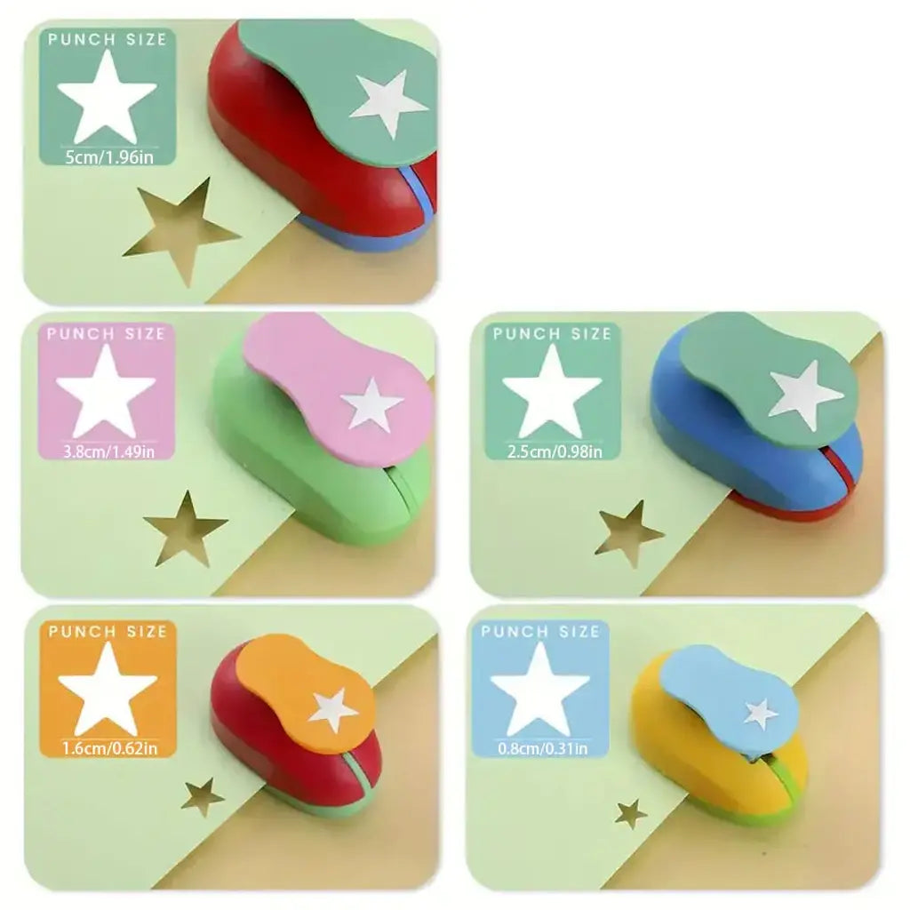Perforatrice forme étoile pour confettis de fête
