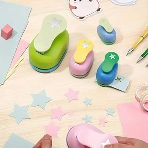 Tableau des tailles d'étoiles de la perforatrice de scrapbooking