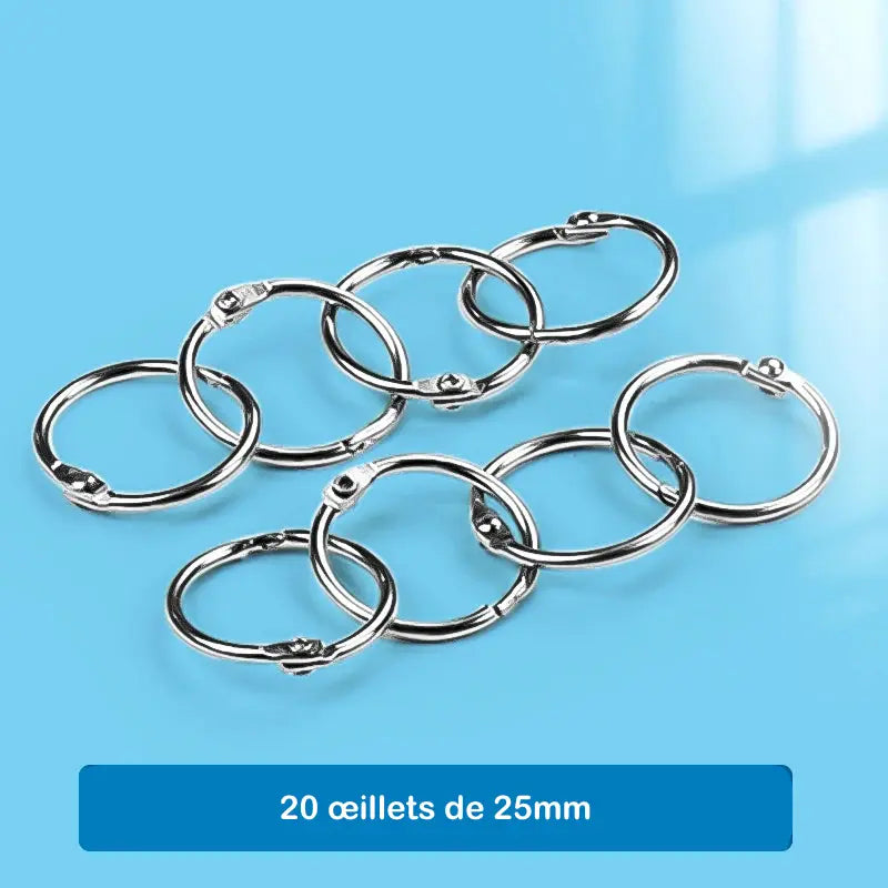 Petits trous ronds percés en série à la perforatrice œillet