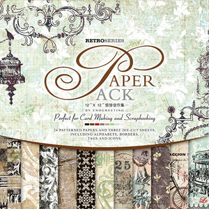 Papier Recto Verso Scrapbooking