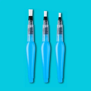 Feutre Pinceau Rechargeable Plat