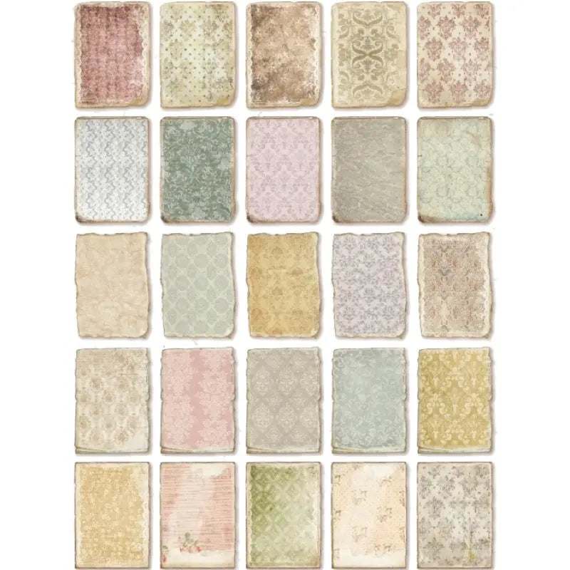 Papier pour Scrapbooking Vintage
