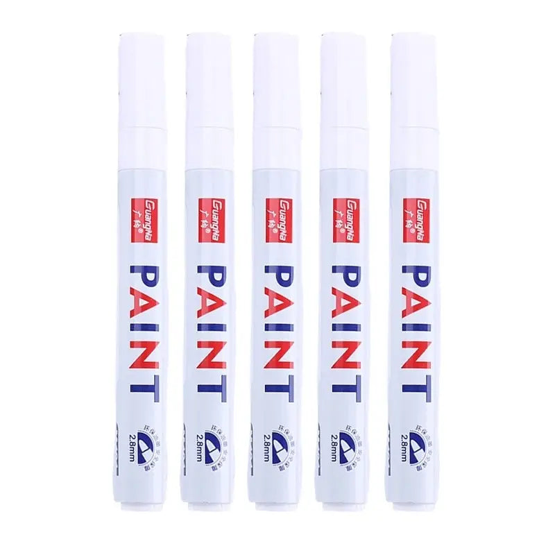 5 Feutres Pinceau Blanc